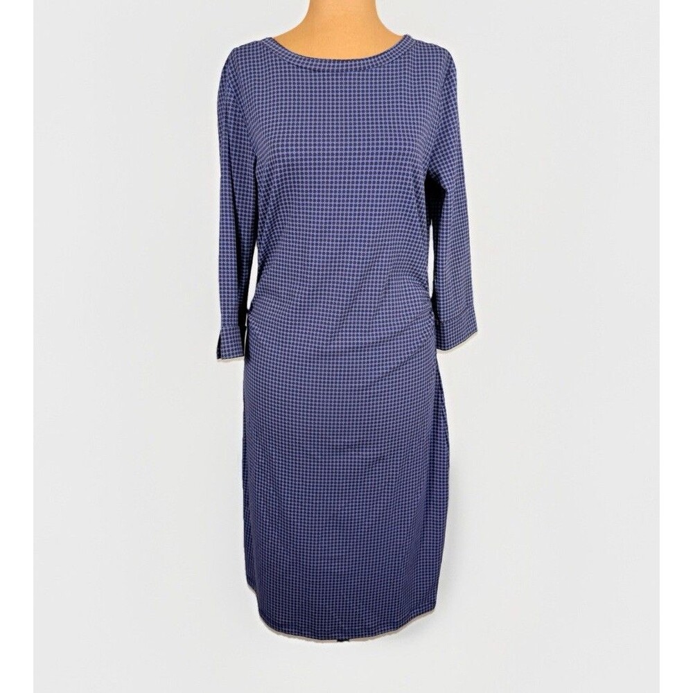 NWOT Zilch Amsterdam Jersey Rayon Cotton Rouged Midi Dress Women’s M
